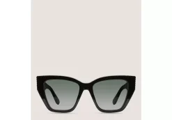 CRYSTAL CAT-EYE SUNGLASSES ​