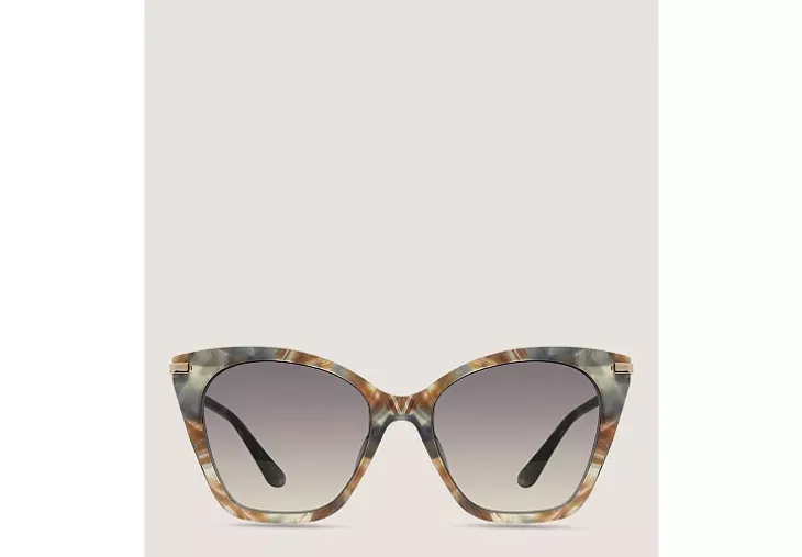 OVERSIZED CAT-EYE SUNGLASSES