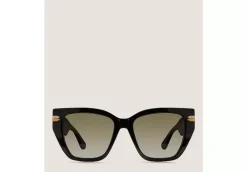 TWO-TONE CAT-EYE SUNGLASSES ​