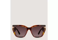 TWO-TONE CAT-EYE SUNGLASSES ​