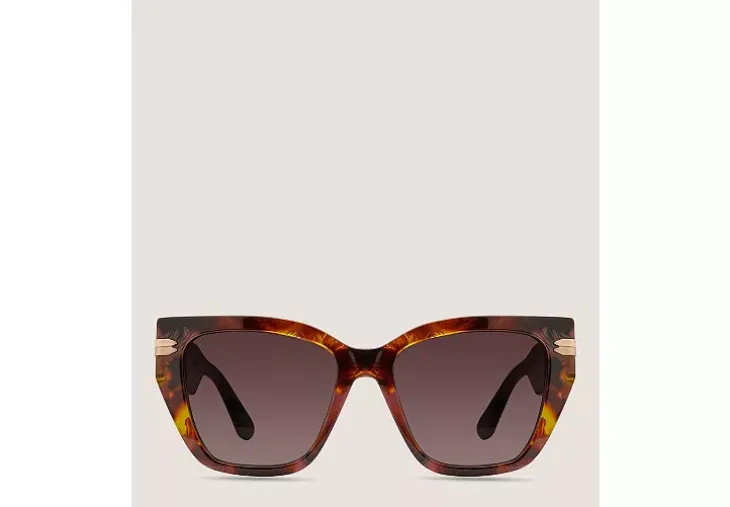 TWO-TONE CAT-EYE SUNGLASSES 